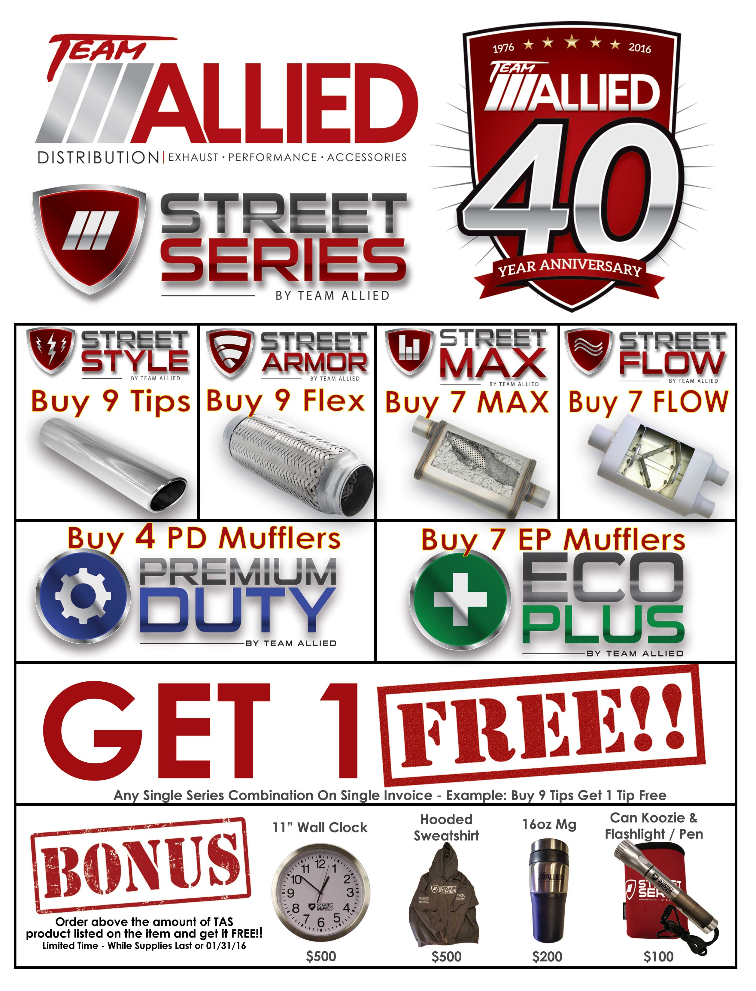 Team Allied Street Series Promo Sale