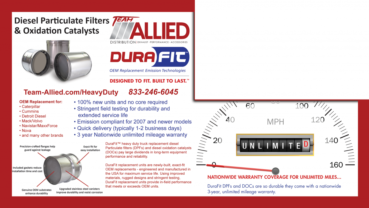 Heavy Duty Diesel Particulate Filter Oxidation Catalysts